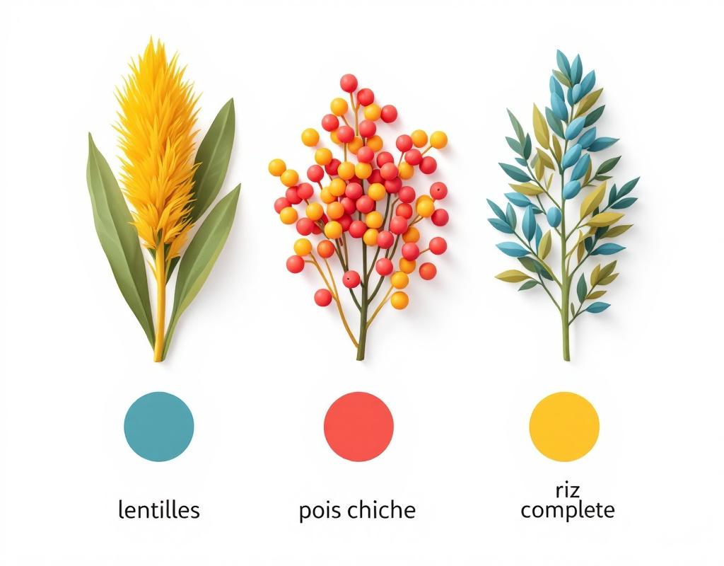 Assortiment de pâtes sans gluten colorées