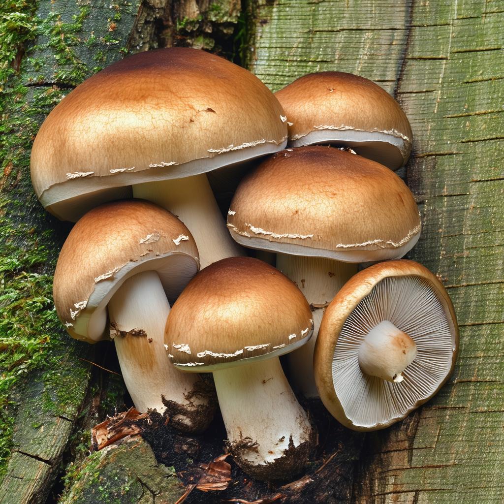 Shiitakes frais et extraits en gélules, illustrant les différentes formes de consommation pour soutenir l'immunité