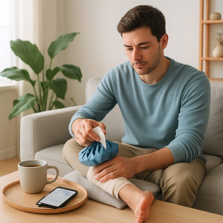 Comment soigner une entorse : guide complet