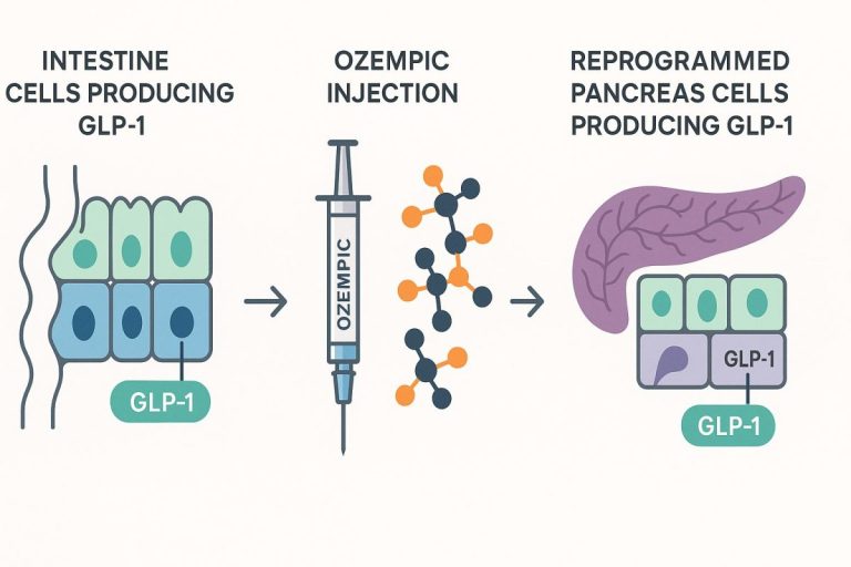 Fini l&rsquo;Ozempic ? Reprogrammer le pancréas pour qu&rsquo;il génère sa propre hormone coupe-faim